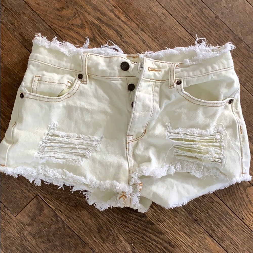 Brandy Melville jean shorts